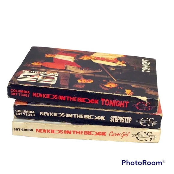 music Other - 🍄 New Kids On The Block Cassette Tape Bundle